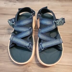 Hoka Infini Hike TC Womens Size 8B Blue Outdoor Hiking Shoes